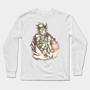 Cat Knight Long Sleeve T-Shirt